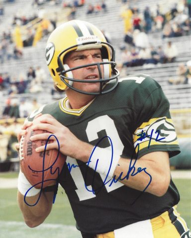 Lynn Dickey signed 8x10 Packers