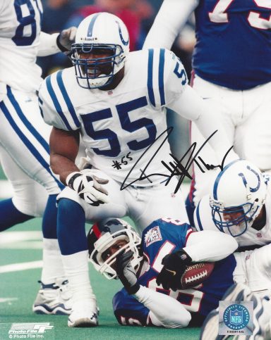 Ratcliff Thomas signed 8x10 Colts