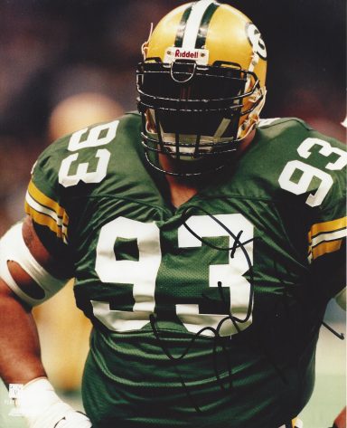 Gilbert Brown signed 8x10 Packers