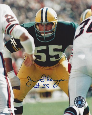 Jim Flanigan signed 8x10 Packers