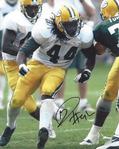 Dexter McNabb signed 8x10 Packers