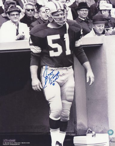 Jim Ringo signed 8x10 Packers