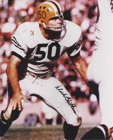 Dick Butkus signed 8x10 Bears