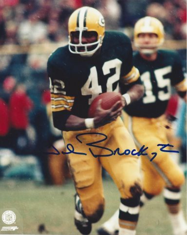 John Brockington signed 8x10 Packers