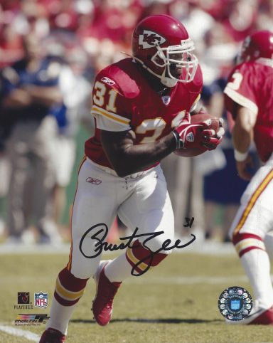 Priest Holmes signed 8x10 Chiefs