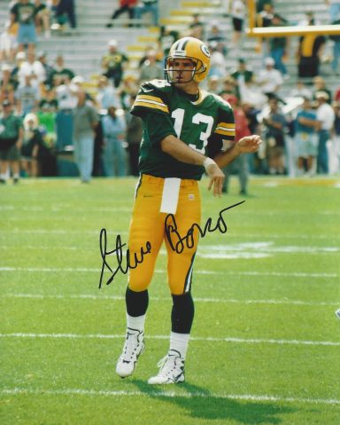 Steve Bono signed 8x10 Packers