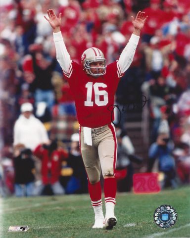 Joe Montana signed 8x10 SF 49ers