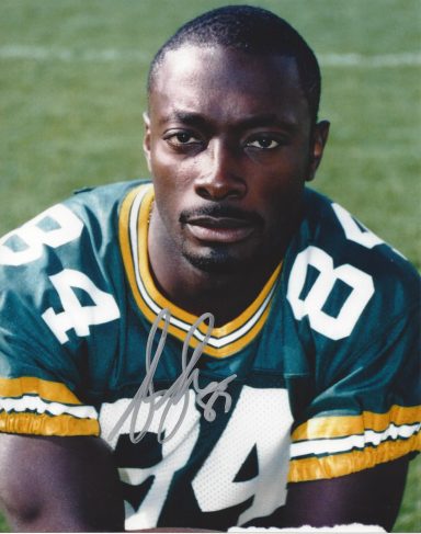 Sterling Sharpe signed 8x10 Packers