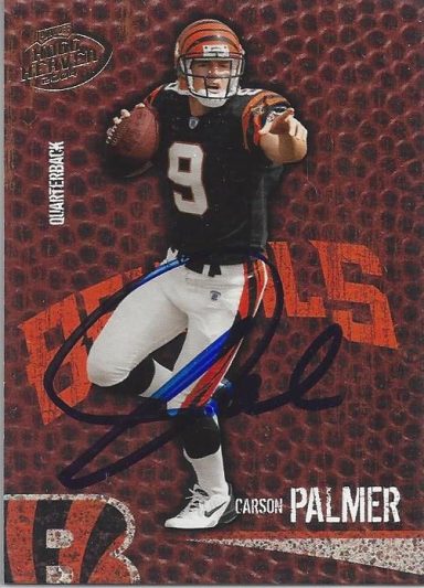 Carson Palmer signed Trading Card Bengals