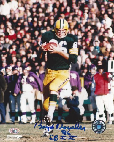 Boyd Dowler signed 8x10 Packers