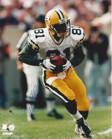 Tyrone Davis signed 8x10 Packers